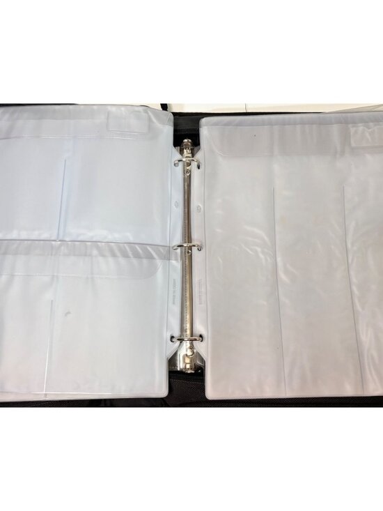 Creative Memories Memory Mate Shoulder Tote Bag 3 Ring Binder Black 14 x 14 - Picture 6 of 8